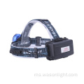 Reka bentuk popular popular aluminium teleskopik zooming fokus 10w t6 LED lampu 18650 Lithium USB Headlamp boleh dicas semula untuk Hadiah